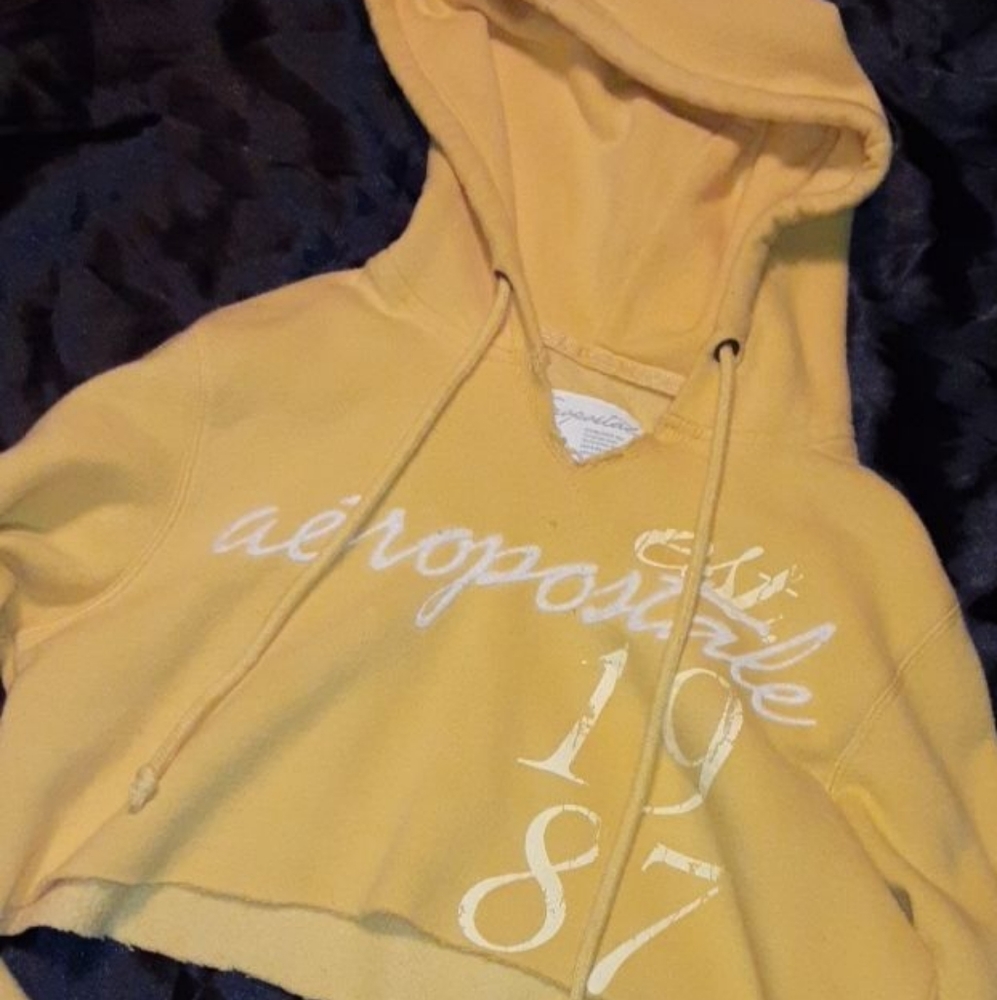 Aeropostale cropped hoodie